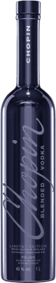 51,95 € Бесплатная доставка | Водка Chopin Indigo Polish Blend — Купаж Польша 1 L
