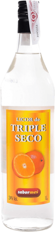 33,95 € Free Shipping | Triple Dry Sabormex. Naranja Mexico Bottle 1 L