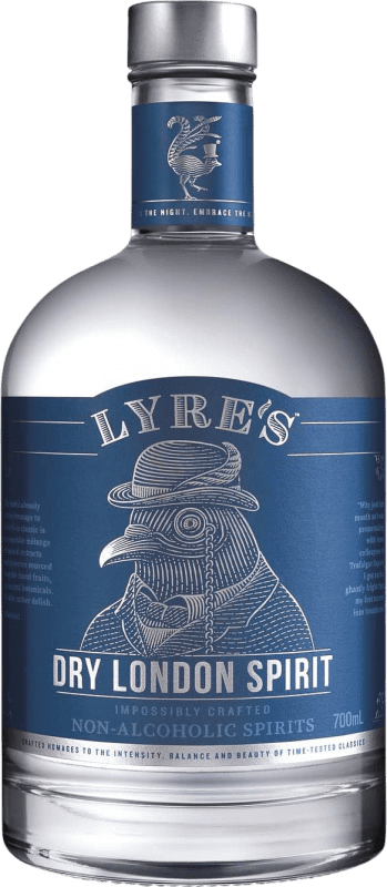 47,95 € Envío gratis | Ginebra Gin Lyre's Países Bajos Botella 70 cl Sin Alcohol