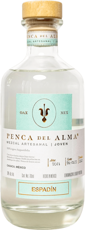 79,95 € Envoi gratuit | Mezcal Penca del Alma Espadín Mexique 70 cl