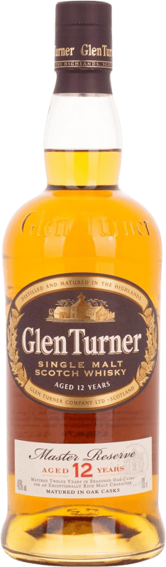 56,95 € Kostenloser Versand | Whiskey Single Malt Bardinet Master Legend Großbritannien 12 Jahre Flasche 70 cl