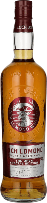 59,95 € Envio grátis | Whisky Single Malt Loch Lomond The Open Special Edition Reino Unido Garrafa 70 cl