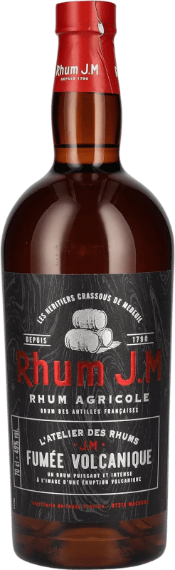 59,95 € 免费送货 | 朗姆酒 Rhumerie JM Fumée Volcanique Agricole 荷属安的列斯 瓶子 70 cl