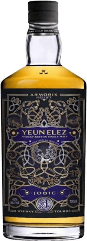 63,95 € Free Shipping | Single Malt Whisky Armorik Yeun Elez Breton Jobic France 70 cl