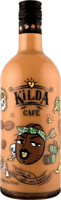 24,95 € Envío gratis | Crema de Licor Kilda Café con Tequila Reino Unido Botella 70 cl