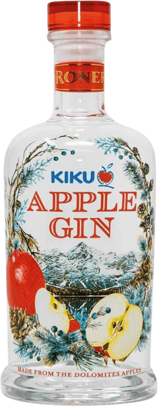 69,95 € Бесплатная доставка | Джин Roner Kiku Apple Италия бутылка Medium 50 cl