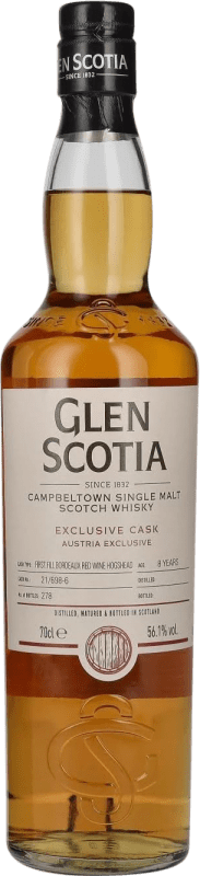 85,95 € Envoi gratuit | Whisky Blend Glen Scotia Exclusive Cask — Fût Royaume-Uni 8 Ans Bouteille 70 cl