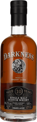 157,95 € 免费送货 | 威士忌单一麦芽威士忌 Darkness Craigellachie PX Cask 英国 10 岁 瓶子 Medium 50 cl