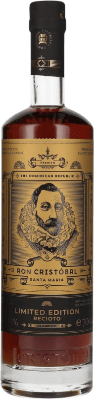 73,95 € Free Shipping | Rum Cristóbal Santa Maria Recioto Limited Edition Dominican Republic Bottle 70 cl