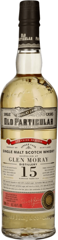 126,95 € 送料無料 | ウイスキーシングルモルト Douglas Laing's Old Particular at Glen Moray Single Casks イギリス 15 年 ボトル 70 cl