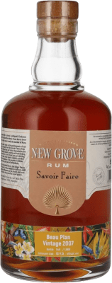 109,95 € Envío gratis | Ron New Grove Savoir Faire Beau Plan Vintage Mauricio 13 Años Botella 70 cl