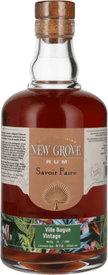 149,95 € Envío gratis | Ron New Grove Savoir Faire Ville Bague Vintage Mauricio 16 Años Botella 70 cl