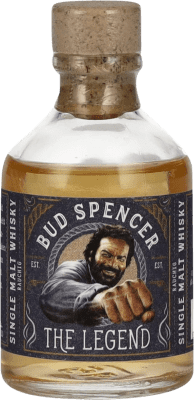 25,95 € Бесплатная доставка | Односолодовый виски St. Kilian Bud Spencer The Legend Rauchig Германия Мини-бутылка 5 cl