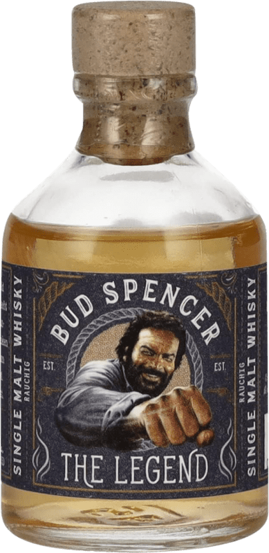 26,95 € Бесплатная доставка | Виски из одного солода ‎St. Kilian Bud Spencer The Legend Rauchig Германия миниатюрная бутылка 5 cl