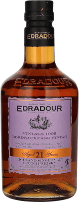 Single Malt Whisky Edradour Bordeaux Cask Finish Vintage 21 Ans 70 cl