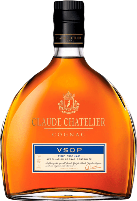 69,95 € 免费送货 | 干邑白兰地 Pierre Ferrand Claude Chatelier VSOP Very Superior Old Pale — 特优陈年淡色 意大利 70 cl
