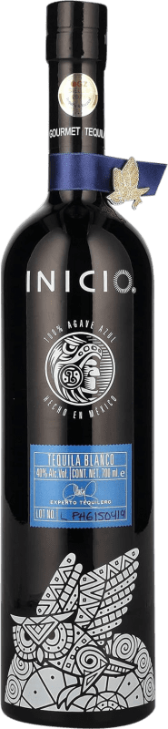 116,95 € 免费送货 | 龙舌兰酒 Inicio Lechuza Blanco — 白色的 墨西哥 70 cl Ágave Azul — 蓝色龙舌兰