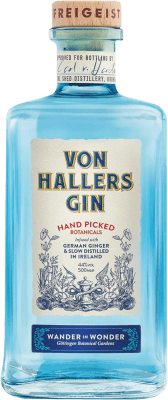 79,95 € Envio grátis | Gin Von Hallers Alemanha Garrafa Medium 50 cl