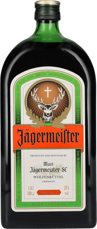 306,95 € Free Shipping | Herbal liqueur Mast Jägermeister Master of the Seas Germany Bottle 1 L