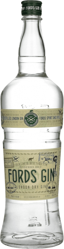 61,95 € Kostenloser Versand | Gin The Eighty Six Fords Großbritannien Flasche 1 L