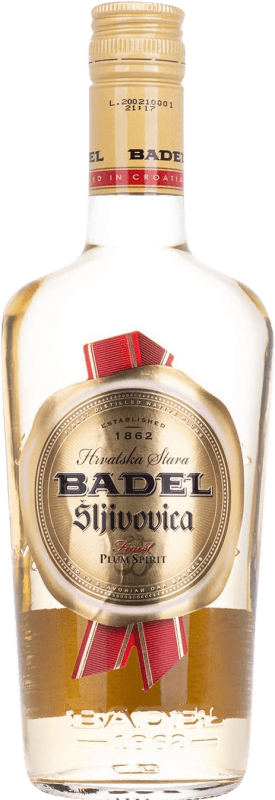 31,95 € Envio grátis | Licores Badel 1862 Slivovica Alemanha Garrafa Medium 50 cl