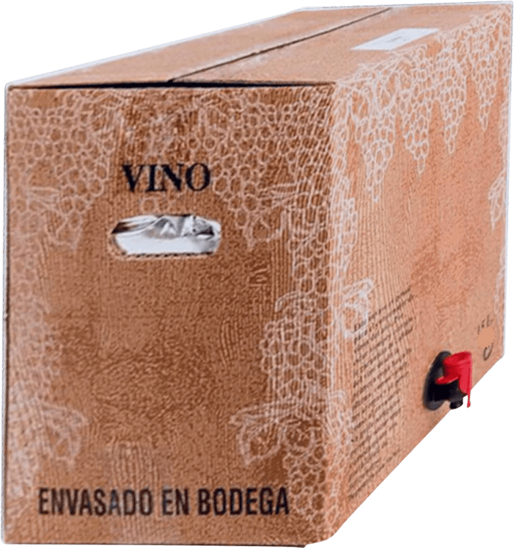 45,95 € Free Shipping | Red Wine Destilerías Riojanas D.O.Ca. Rioja The Rioja Spain Tempranillo Bag in Box 10 L 0.0 Zero Zero Alcohol-Free