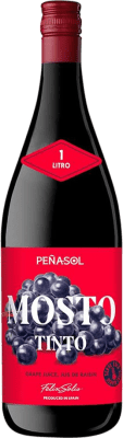 14,95 € Envio grátis | Caixa de 6 unidades Refrigerantes Peñasol Tinto Espanha 1 L Mosto