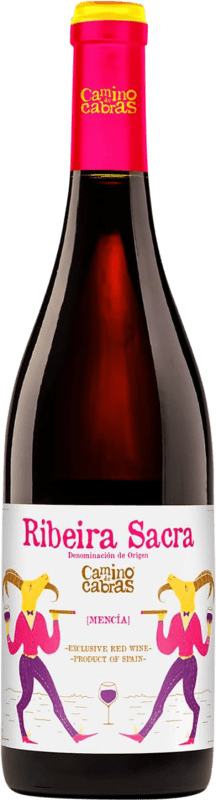 45,95 € Kostenloser Versand | Weißwein Camino de Cabras Blanco D.O. Ribeira Sacra Galizien Spanien Mencía Flasche 75 cl