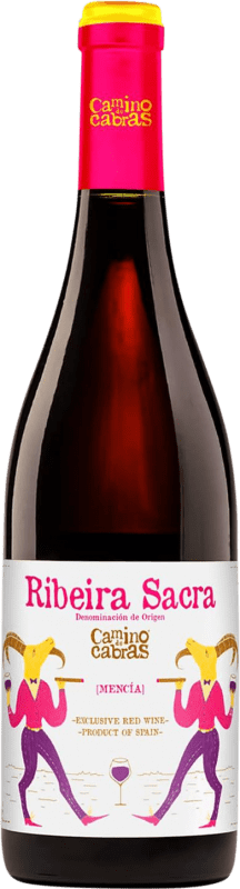47,95 € Free Shipping | White Wine Camino de Cabras D.O. Ribeira Sacra Galicia Spain Mencía Bottle 75 cl