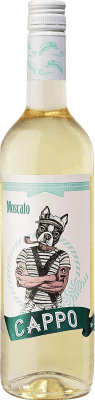 5,95 € Envío gratis | Vino blanco García Carrión Cappo Blanco Castilla la Mancha España Moscato, Airén Botella 75 cl
