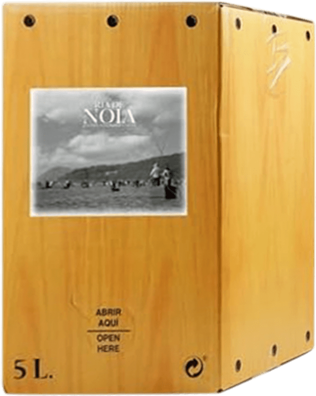 36,95 € Free Shipping | White wine Ría de Noia Blanco Galicia Spain Bag in Box 5 L