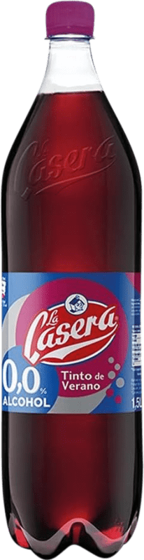 12,95 € Free Shipping | Red wine La Casera Tinto de Verano 0,0 Spain Magnum Bottle 1,5 L Alcohol-Free