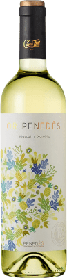 10,95 € Envio grátis | Vinho branco Hill Or Blanco D.O. Penedès Catalunha Espanha Xarel·lo, Mascate Garrafa 75 cl