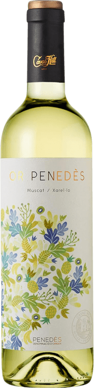 12,95 € Envoi gratuit | Vin Blanc Hill Or D.O. Penedès Catalogne Espagne Xarel·lo, Moscatel — Muscat Bouteille 75 cl