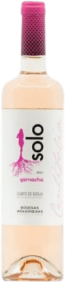 9,95 € Бесплатная доставка | Розовое вино Bodegas Aragonesas Solo Centifolia Rosé — Розе D.O. Campo de Borja Арагон Испания Garnacha — Гренаш бутылка 75 cl
