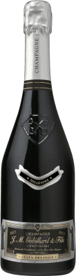 68,95 € 送料無料 | 白スパークリングワイン JM. Gobillard Millésimé Prestige Brut A.O.C. Champagne シャンパン フランス Pinot Black, Chardonnay ボトル 75 cl