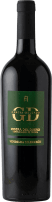 45,95 € Envío gratis | Vino Tinto García Delgado VS Vendimia Seleccionada D.O. Ribera del Duero Castilla y León España Tempranillo 75 cl
