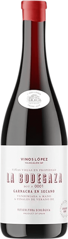 13,95 € Kostenloser Versand | Rotwein Vinos López Bodegaza I.G.P. Vino de la Tierra de Valdejalón Aragón Spanien Grenache Flasche 75 cl