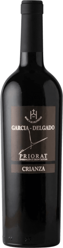 69,95 € 免费送货 | 红酒 García Delgado 岁 D.O.Ca. Priorat 加泰罗尼亚 西班牙 Grenache, Cabernet Sauvignon, Mazuelo, Carignan 瓶子 75 cl