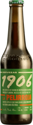 Bier 24 Einheiten Box Estrella Galicia 1906 Red Ale Premium Extra 33 cl