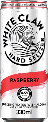 46,95 € Free Shipping | 12 units box Soft Drinks & Mixers White Claw Hard Seltzer Redi Frambuesa United States One-Third Bottle 33 cl