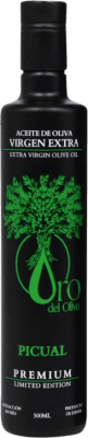 28,95 € 送料無料 | オリーブオイル Oro del Olivo 限定版, Premium — プレミアム, EVOO エキストラバージン スペイン Picual — ピクアル ミディアムボトル 50 cl