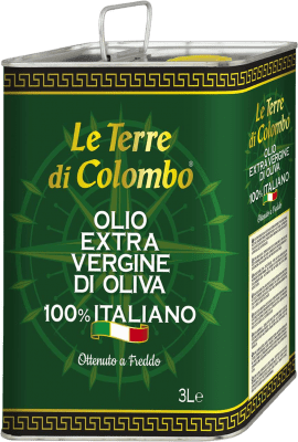 65,95 € Free Shipping | Olive Oil Le Terre di Colombo Virgen Extra Italy Special Tin 3 L