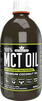 27,95 € Free Shipping | Cooking Oil Natures Aid. Coconut MCT United Kingdom Medium Bottle 50 cl