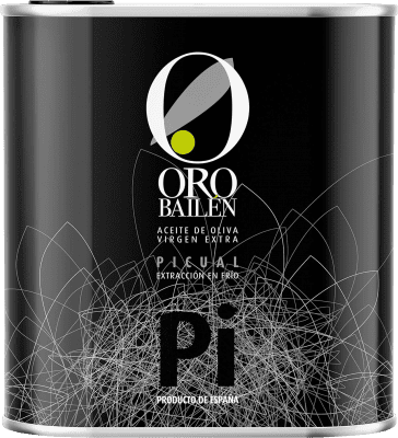 67,95 € Envoi gratuit | Huile d'Olive Oro Bailén HOVE Vierge Extra Espagne Picual Canette Spéciale 2,5 L