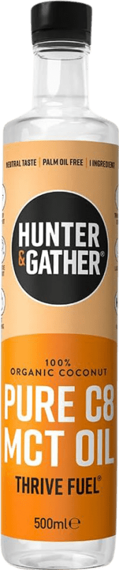 45,95 € 送料無料 | クッキングオイル Hunter & Gather Coco MCT C8 Orgánico イギリス ボトル Medium 50 cl