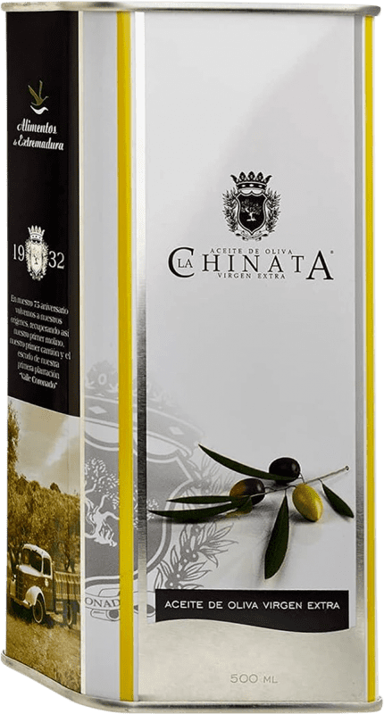 7,95 € 免费送货 | 橄榄油 La Chinata Virgen Extra Natives 西班牙 大罐头 50 cl