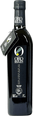 32,95 € Envío gratis | Aceite de Oliva Oro Bailén Virgen Extra Reserva Familiar Reserva España Picual Botella Medium 50 cl