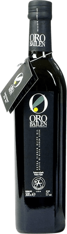 32,95 € Envio grátis | Azeite de Oliva Oro Bailén Virgen Extra Reserva Familiar Reserva Espanha Picual Garrafa Medium 50 cl