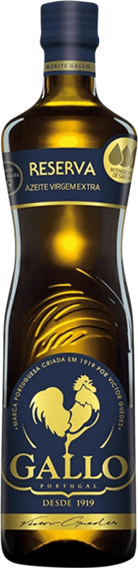 43,95 € Envío gratis | Aceite de Oliva Gallo Virgem Extra Reserva Portugal Botella 75 cl